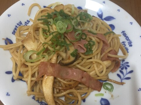 ビアソーセージハムパスタ